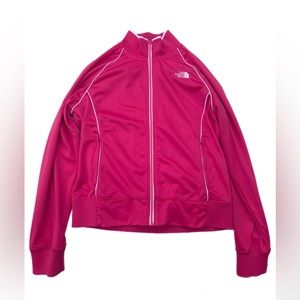 Pink the north face jacket